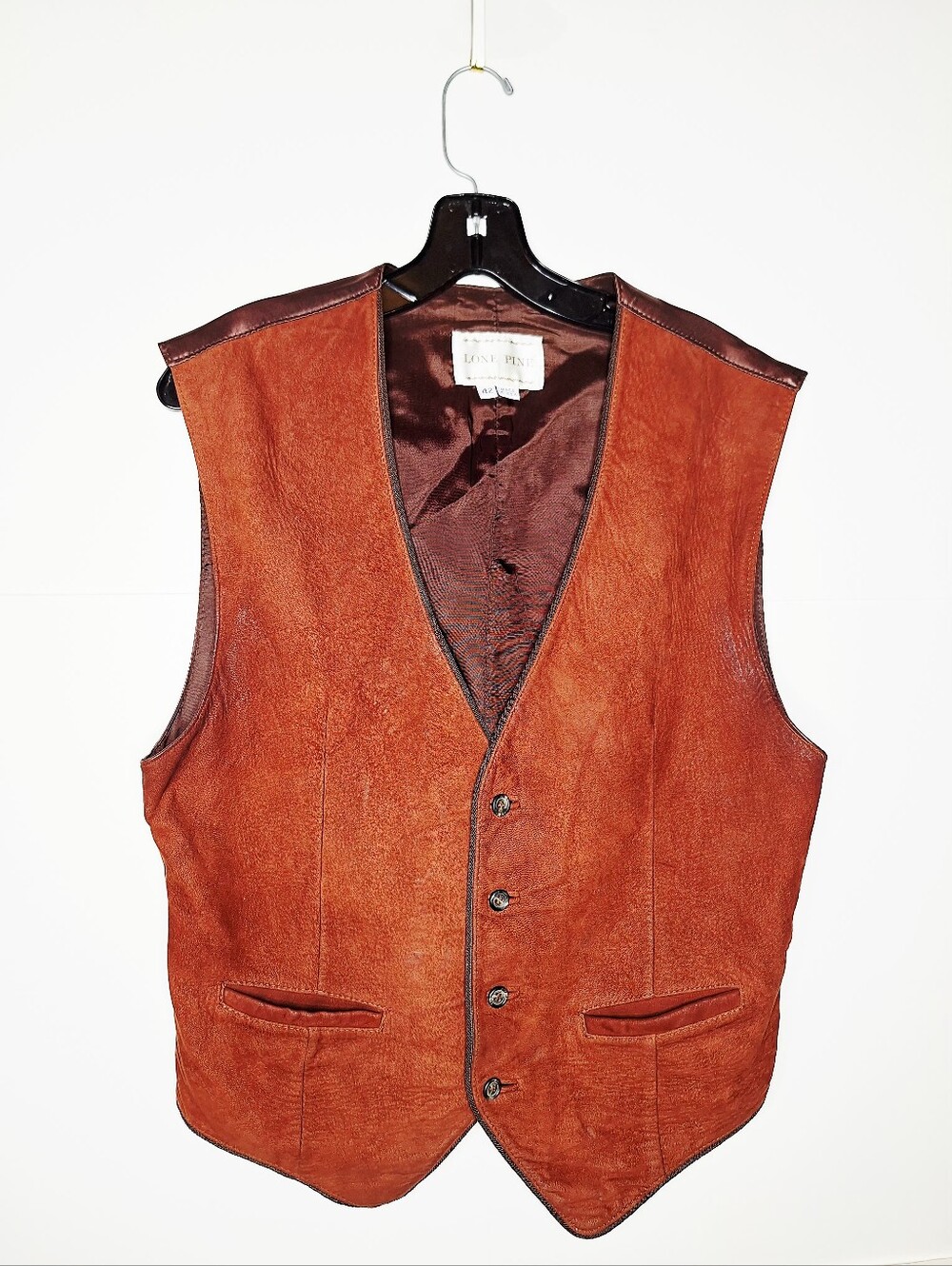 Vtg. Lone Pine "The In-Vested Cowboy" Old Money,western,cowboy core,Vest.